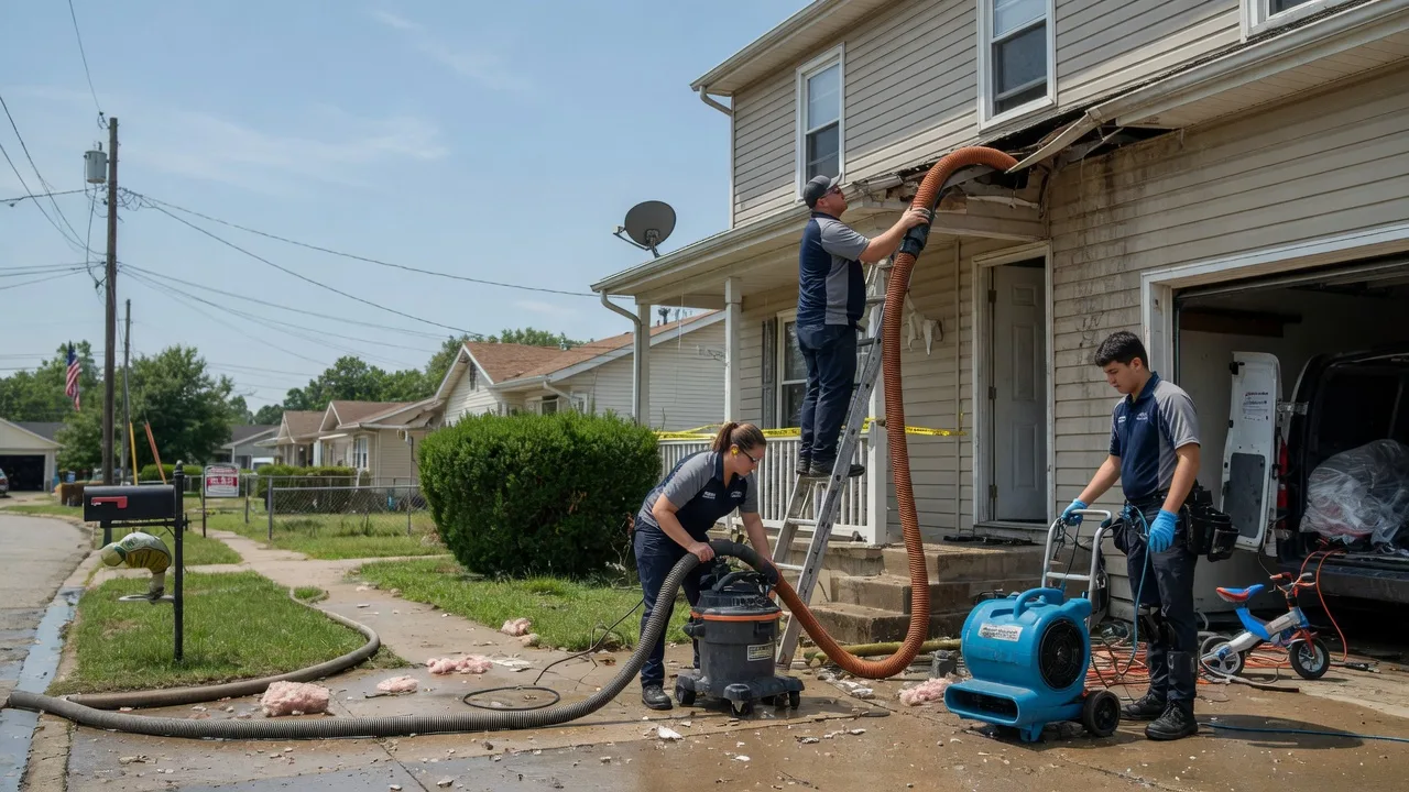 Water Damage Restoration in Fairfield, IA near me